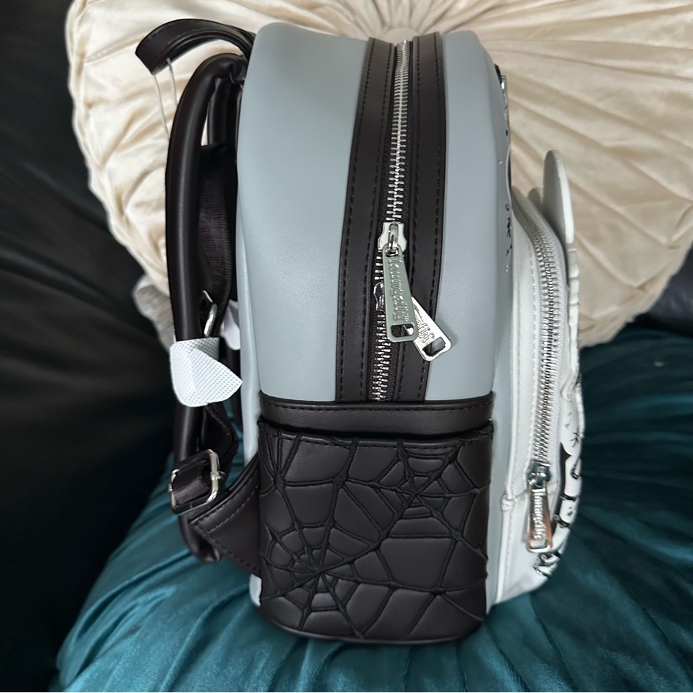 Disney Nightmare Before Christmas Jack and Sally Heart Mini Backpack: NWT - Picture 8 of 13